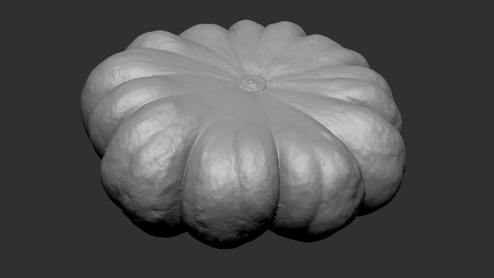Pumpkin ZBrush engraving highpoly 3D model_14