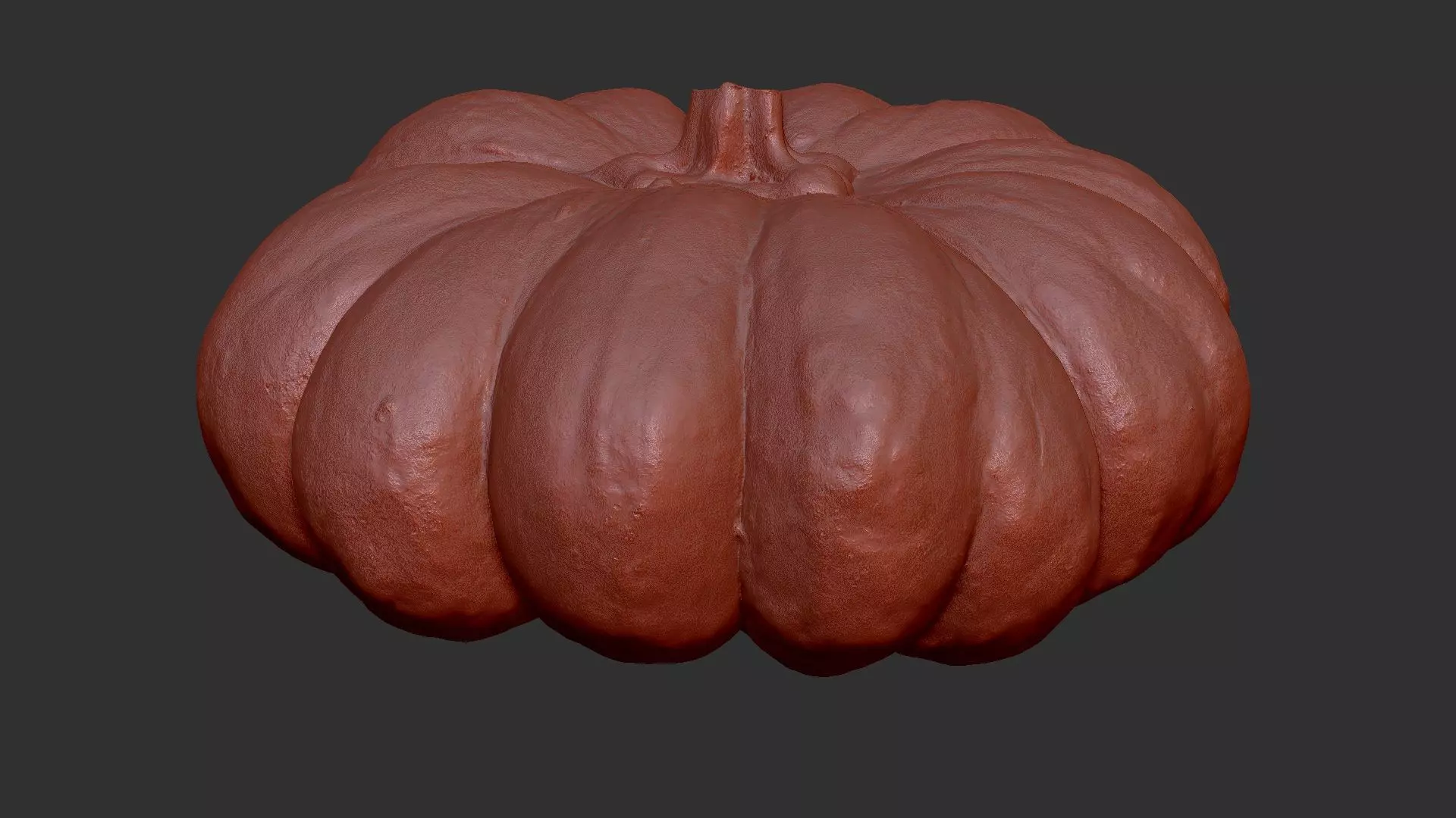 Pumpkin ZBrush engraving highpoly 3D model_17