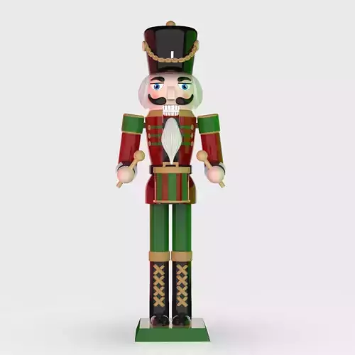Nutcracker drum  3D print model