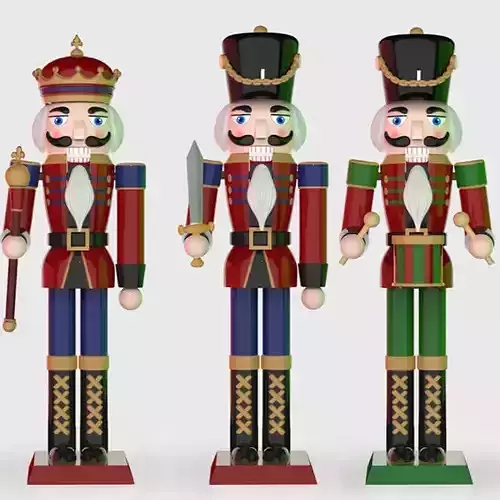Nutcracker pack 3D print model Nutcracker pack 3D print model