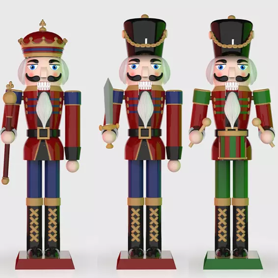 Nutcracker pack 3D print model_0