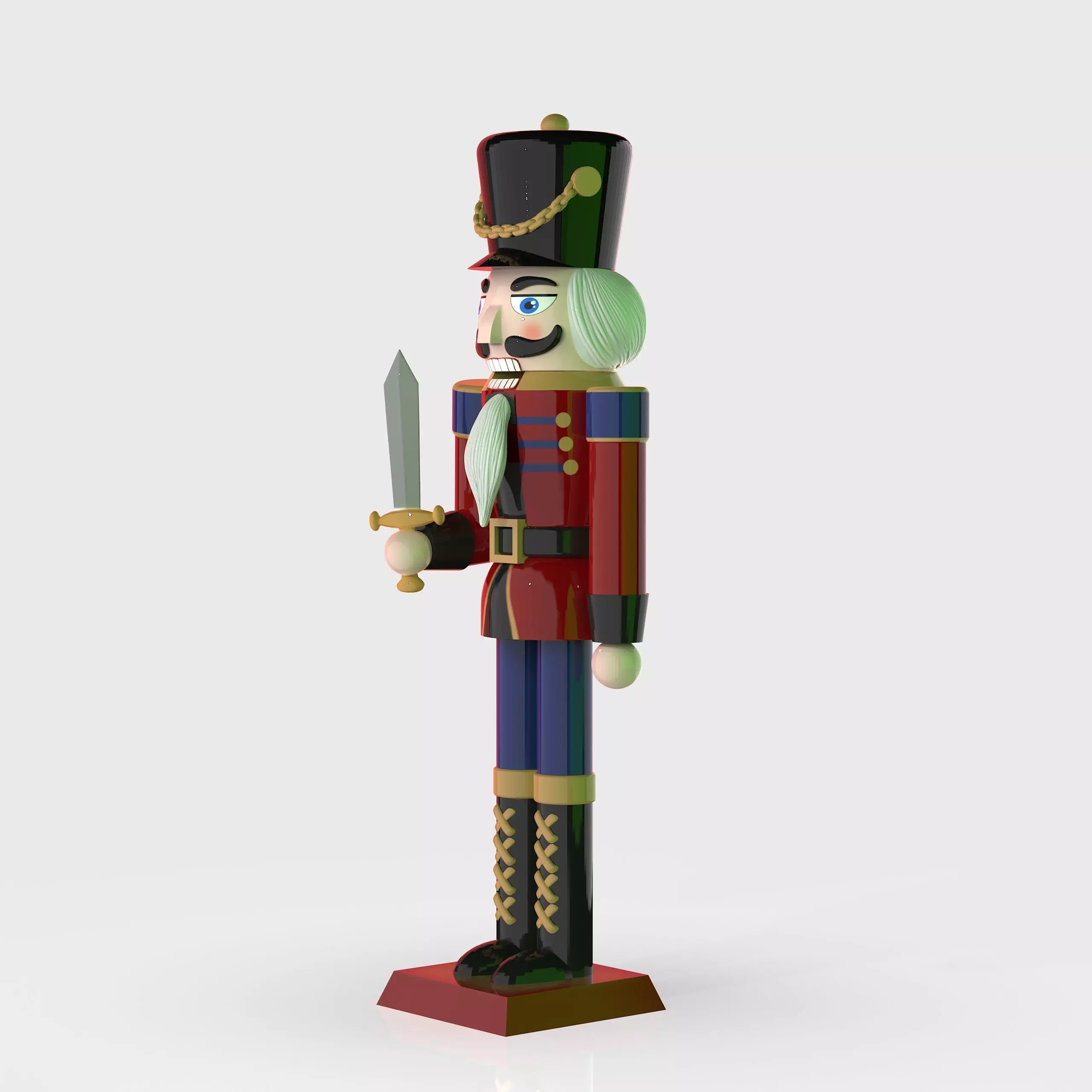 Nutcracker pack 3D print model_11