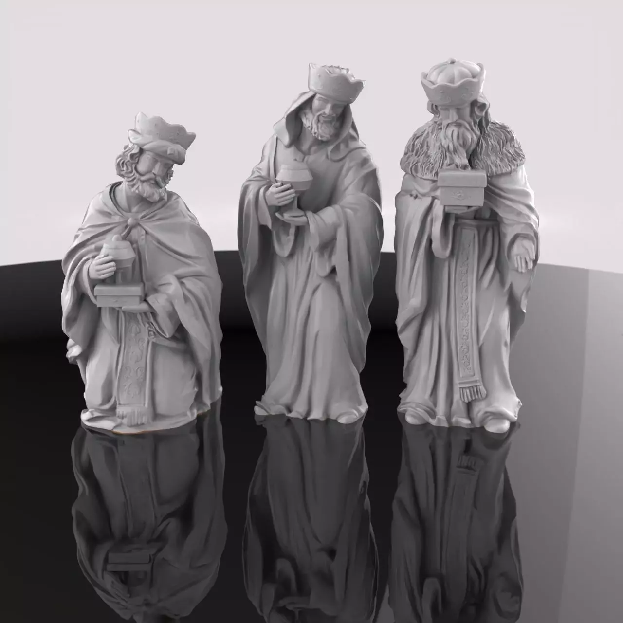 Complete Pack Birth Christmas Manger 3D print model_14