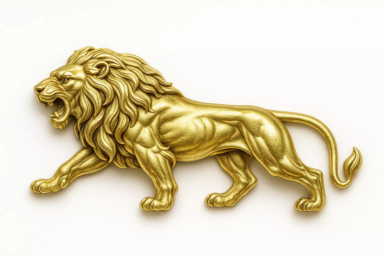 Lion 3D Bas-Relief Sculpture Mode Free 3D print model_0
