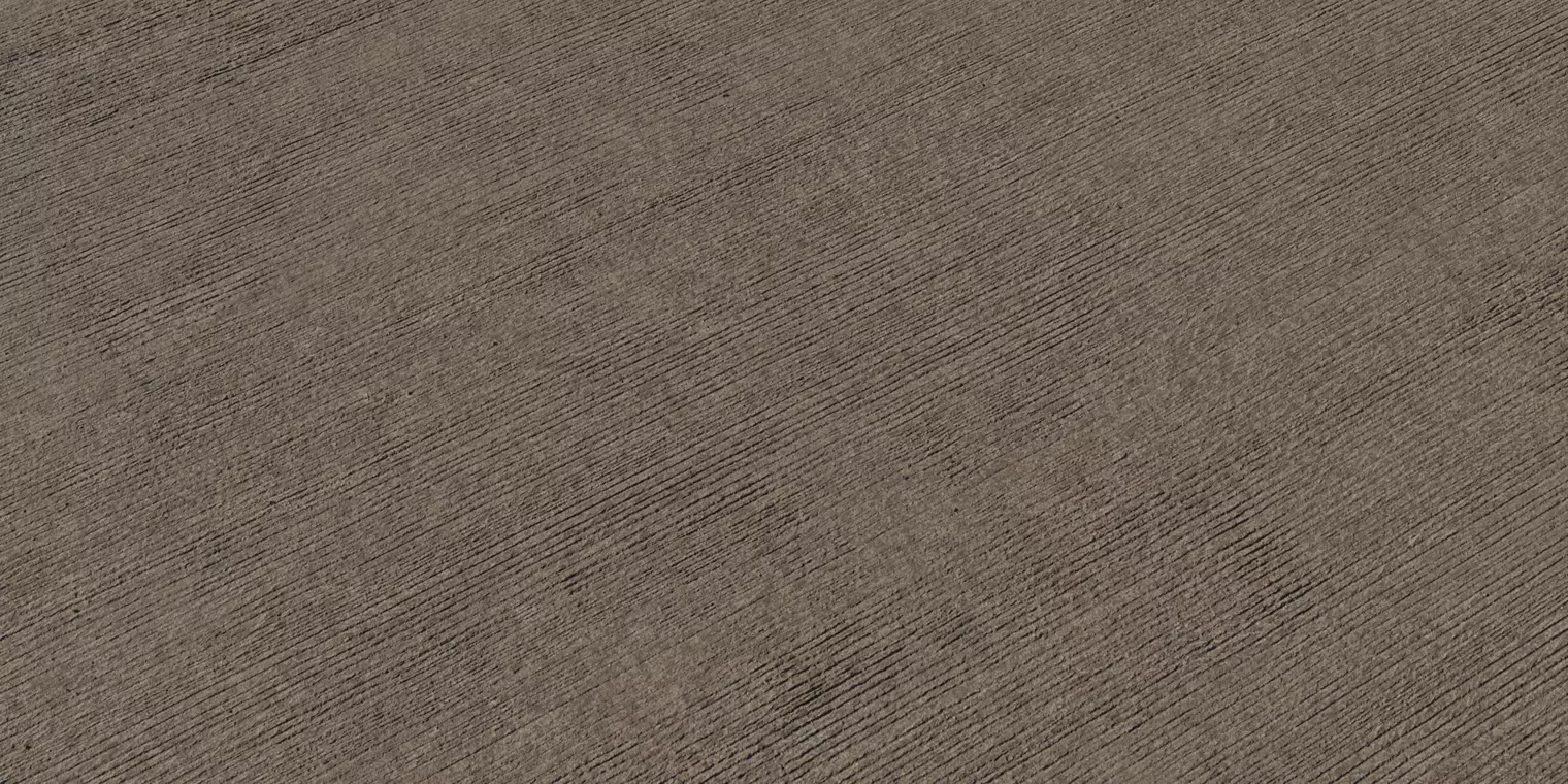 Horizontal Striated Brushed Concrete Floor PBR Texture Texture_1