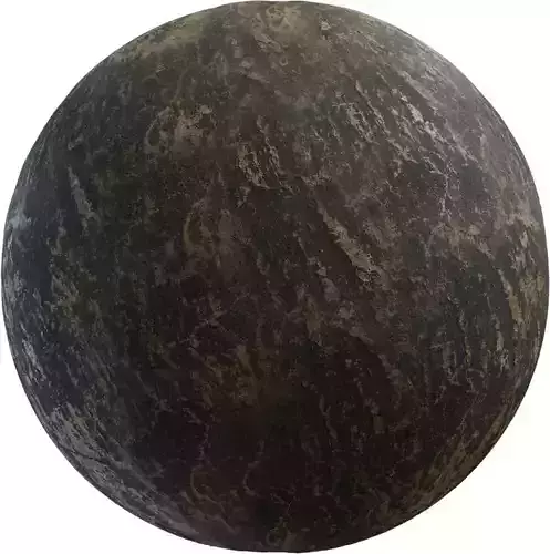 Burnt Charred Earth Soil PBR Texture