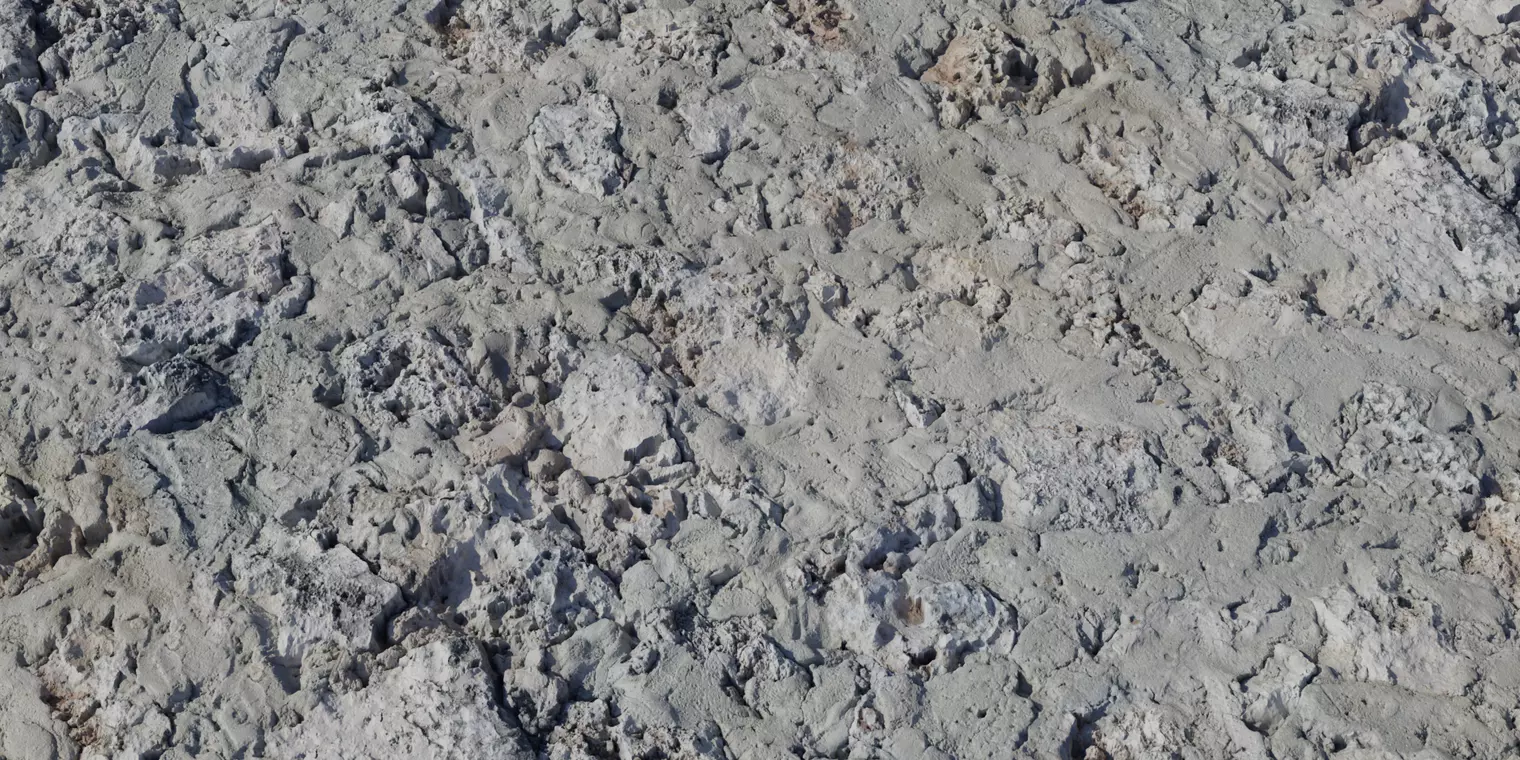 Broken Cracked Rough Concrete Surface Texture_1