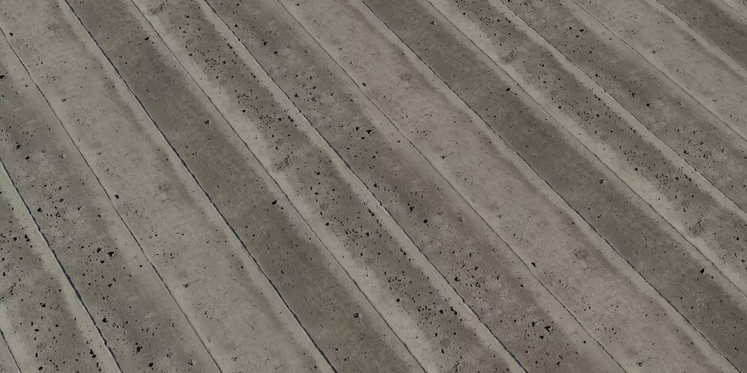 Weathered Precast Concrete Panel PBR Texture Texture_1