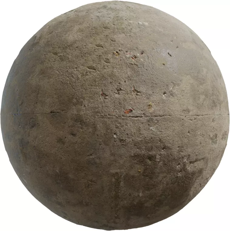 Old Weathered Concrete Floor PBR Texture Texture_0