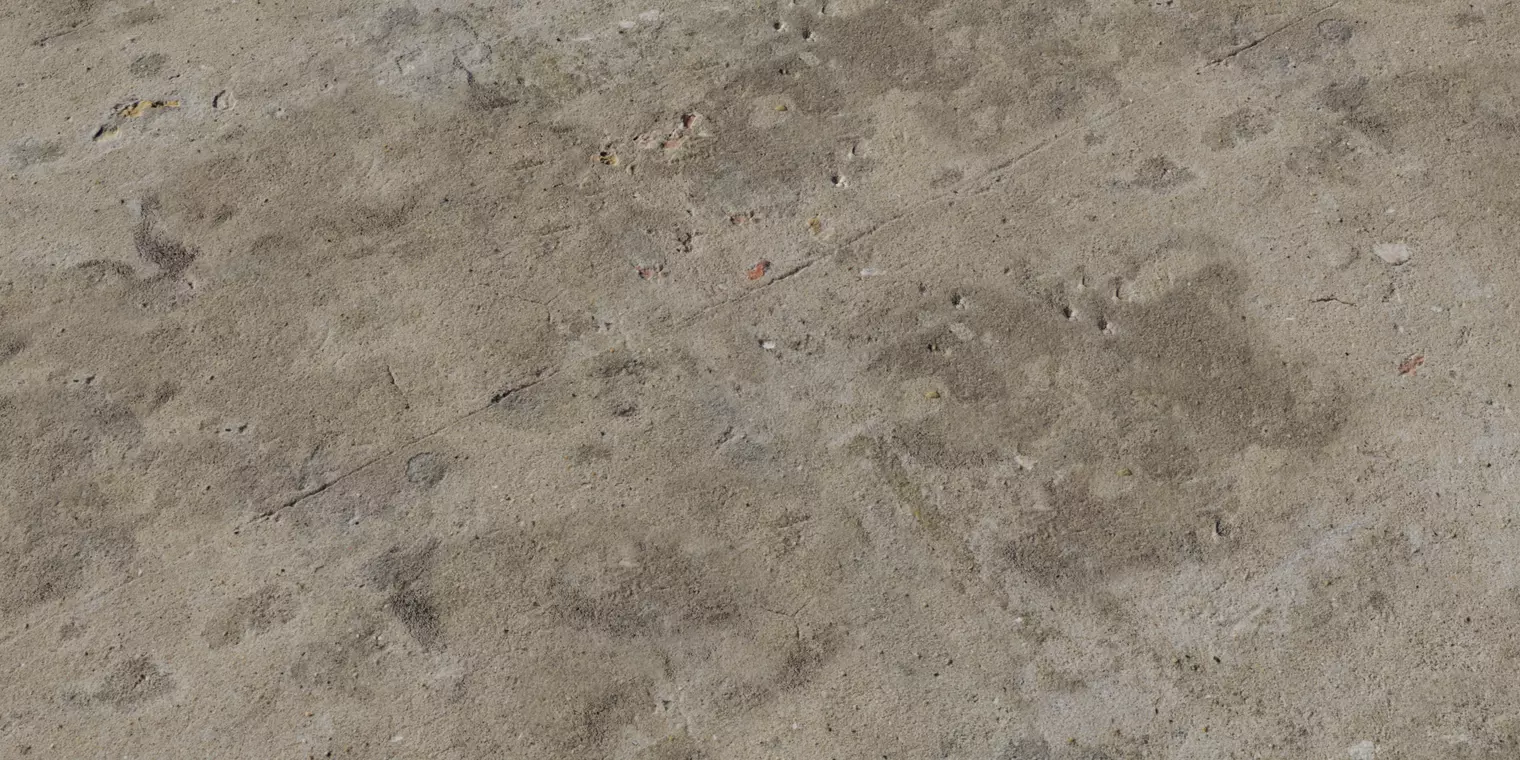 Old Weathered Concrete Floor PBR Texture Texture_1