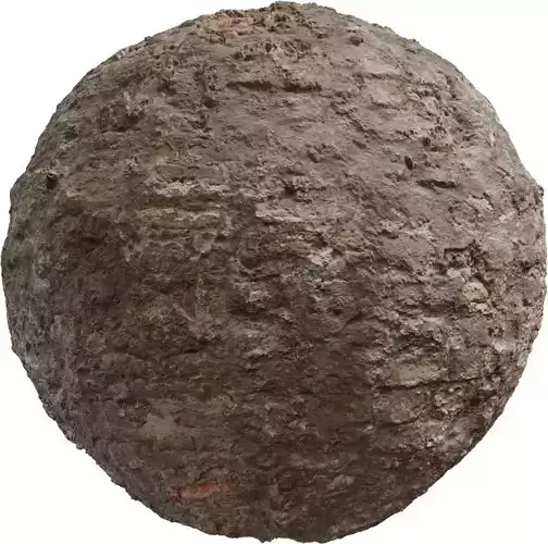 Aged Plaster Over Brick Wall