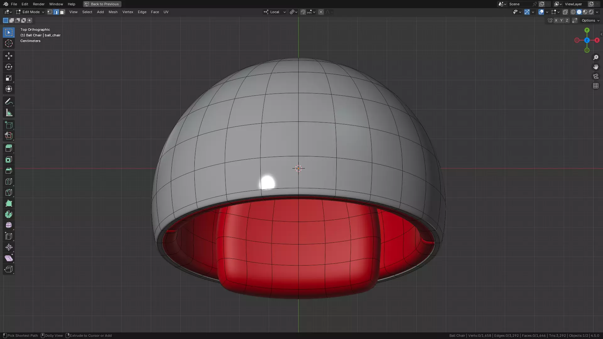 Ball Chair 3D model_6