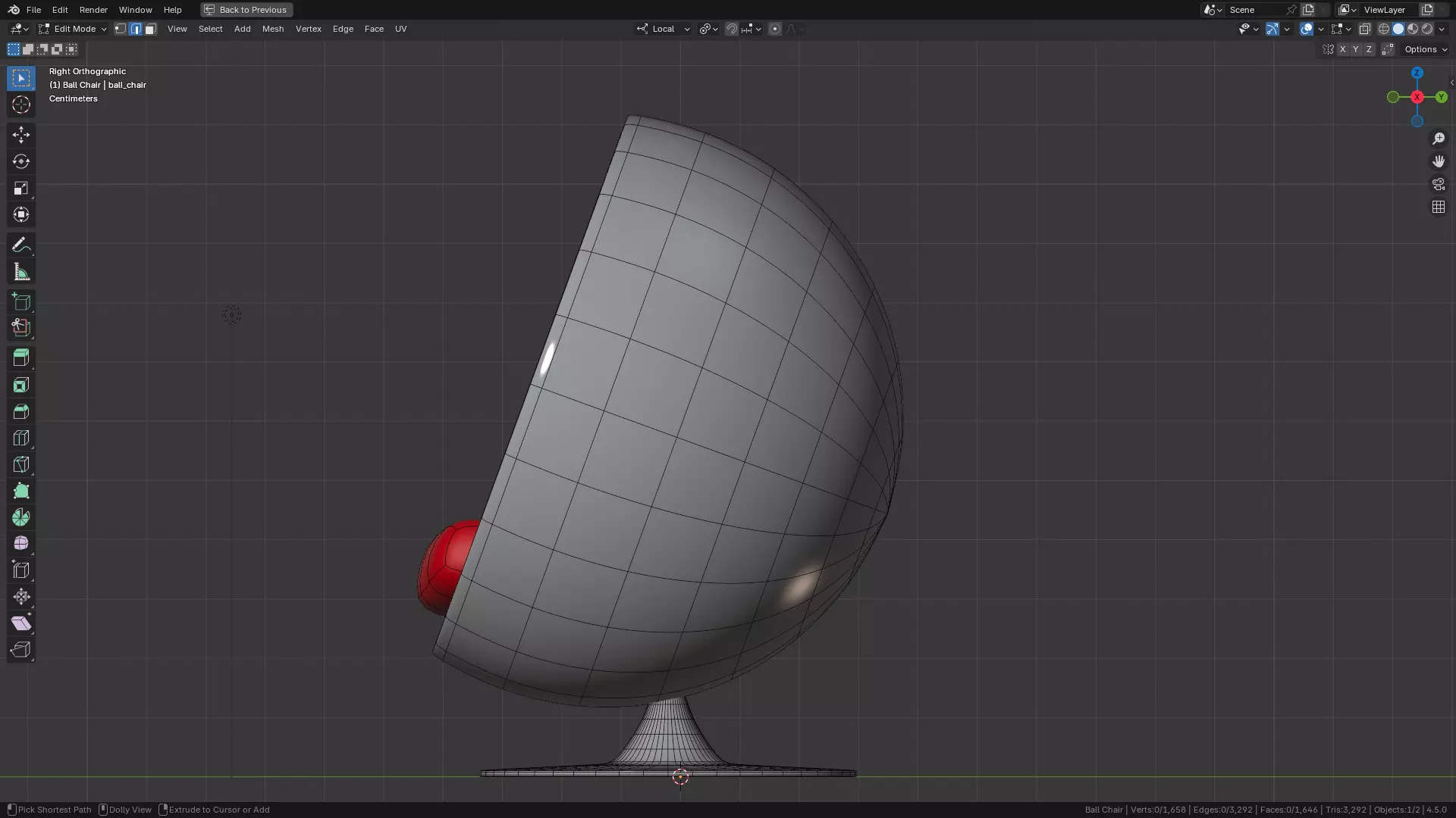 Ball Chair 3D model_5
