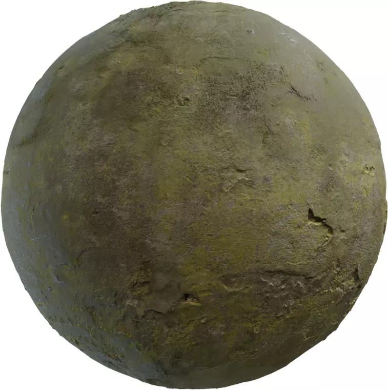 Mossy Aged Plaster Wall Texture_0