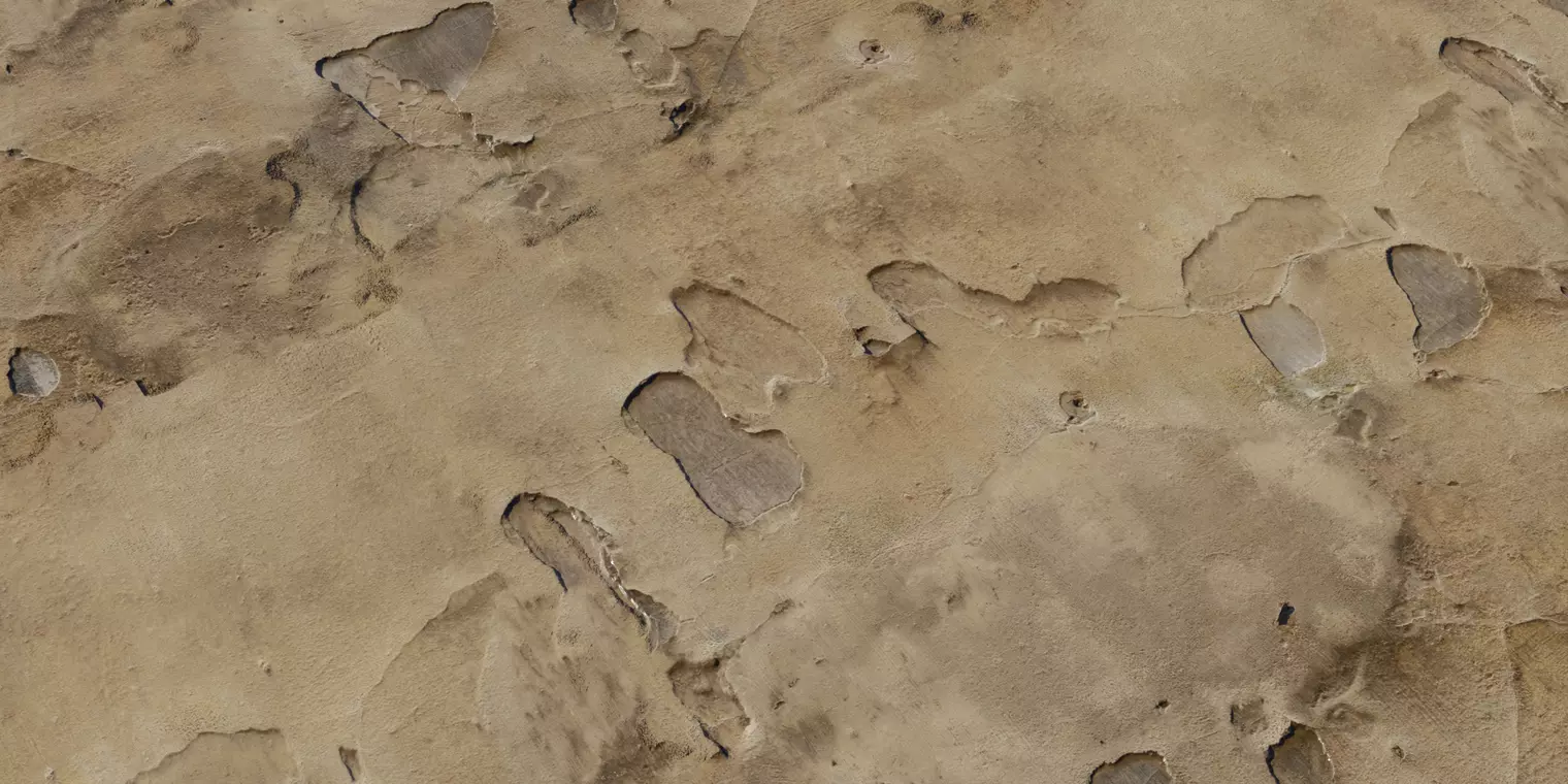 Peeling Plaster Over Old Patchwork Texture_1