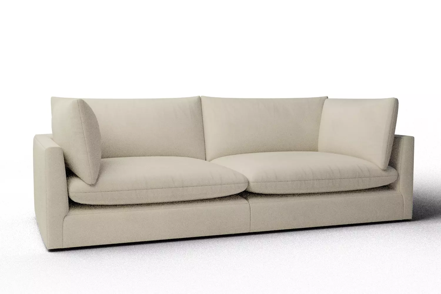 Unwind 2 Piece Slipcovered Sofa 3D model_10