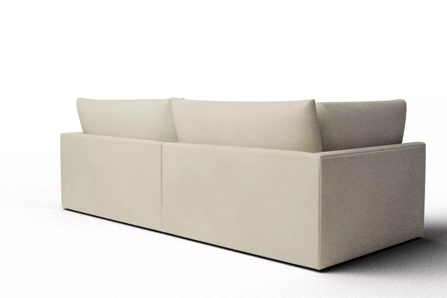 Unwind 2 Piece Slipcovered Sofa 3D model_7