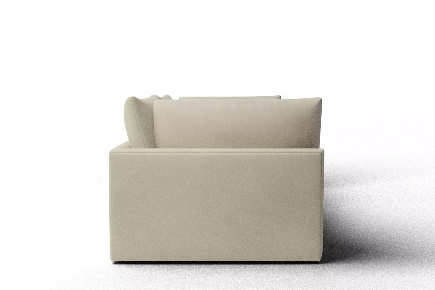 Unwind 2 Piece Slipcovered Sofa 3D model_8