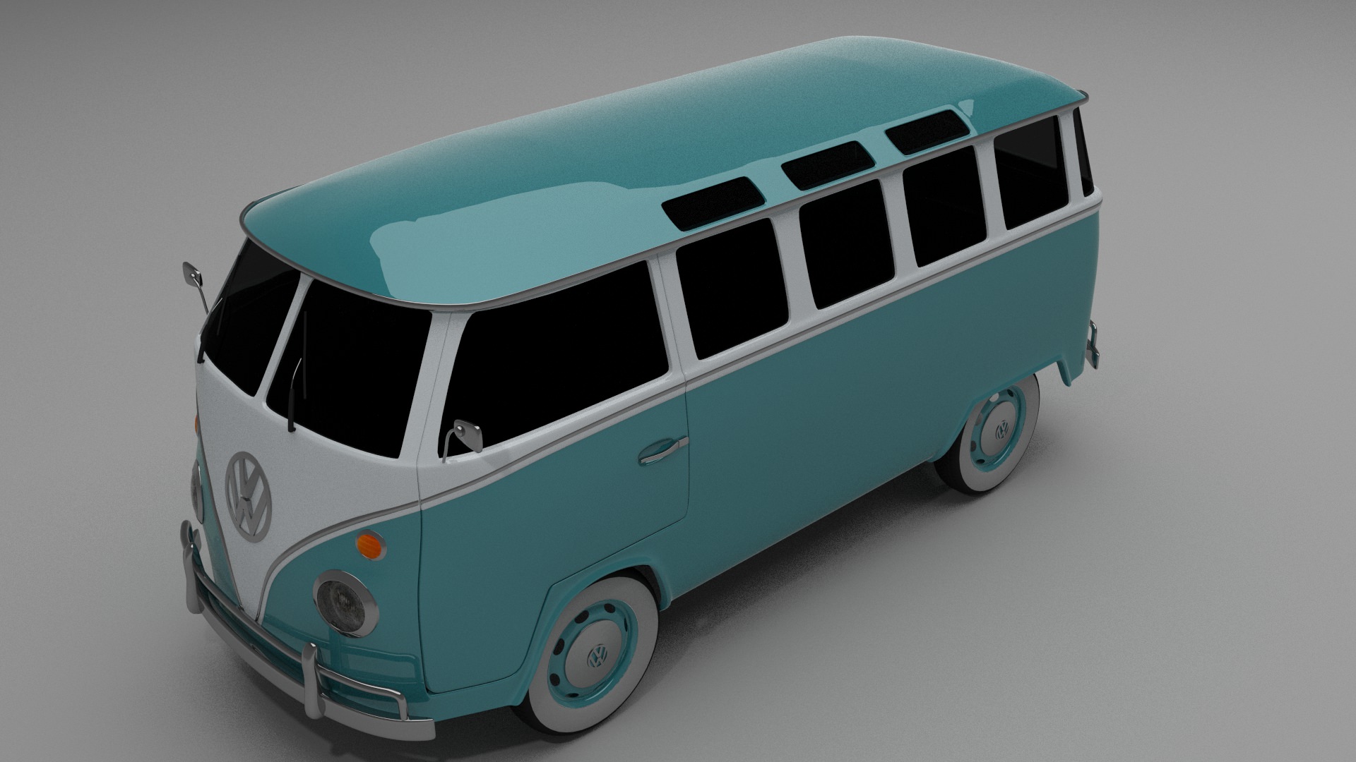 VW Bus Mk 1 3D model_1