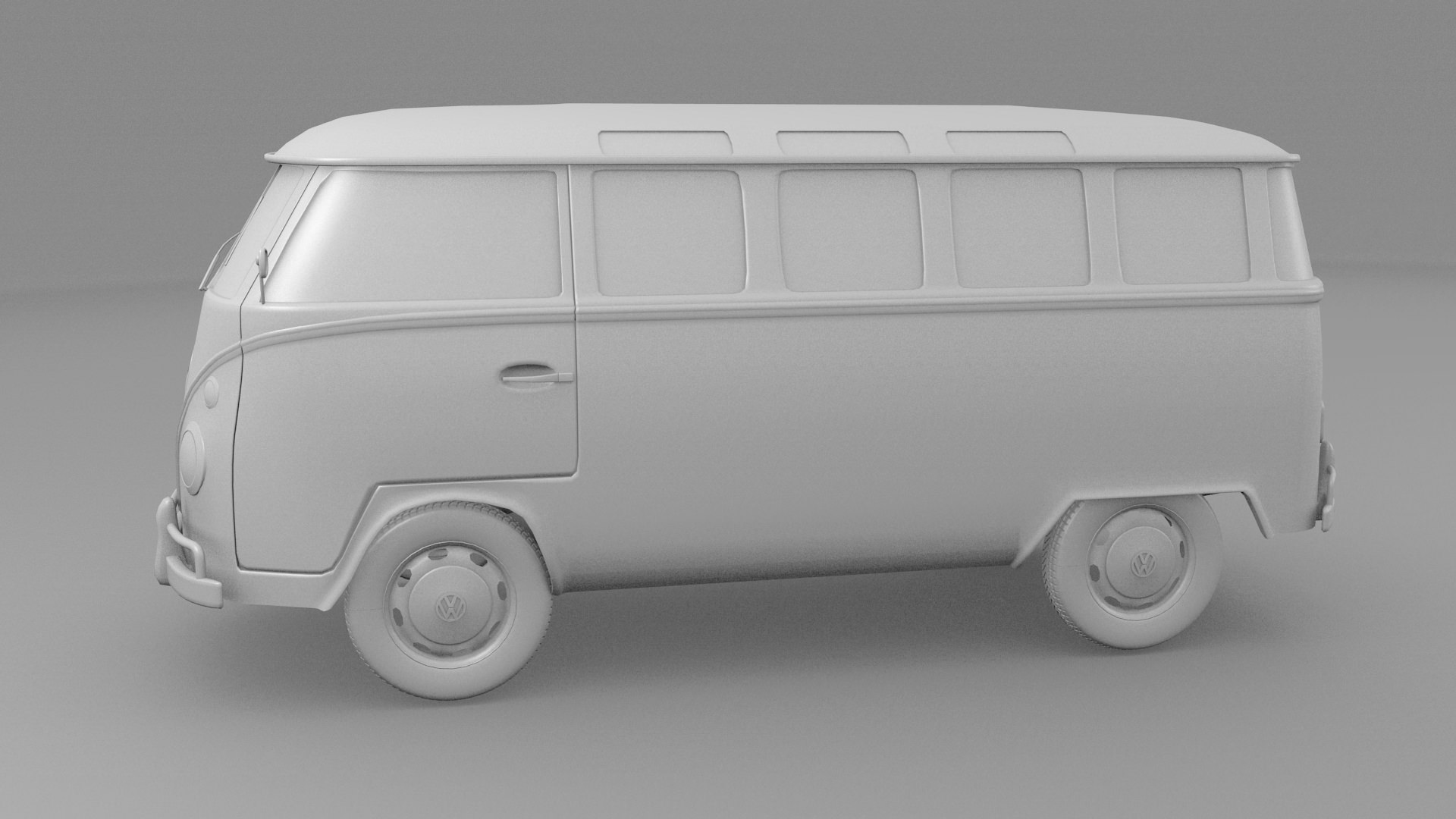 VW Bus Mk 1 3D model_13