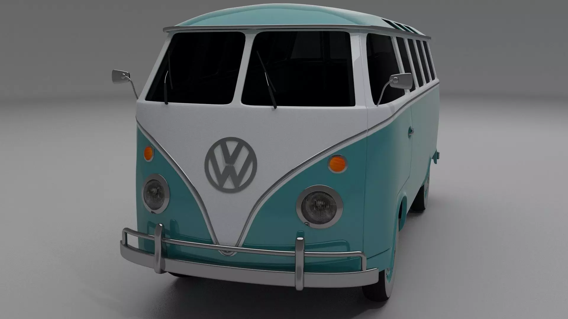 VW Bus Mk 1 3D model_0