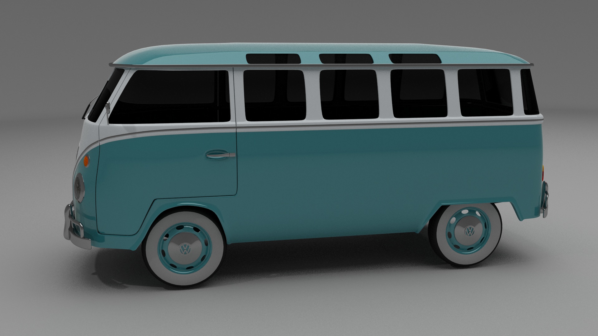 VW Bus Mk 1 3D model_3