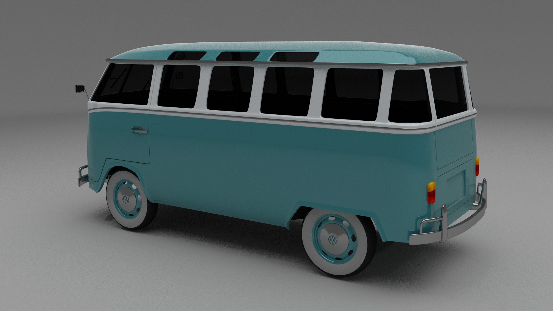 VW Bus Mk 1 3D model_4