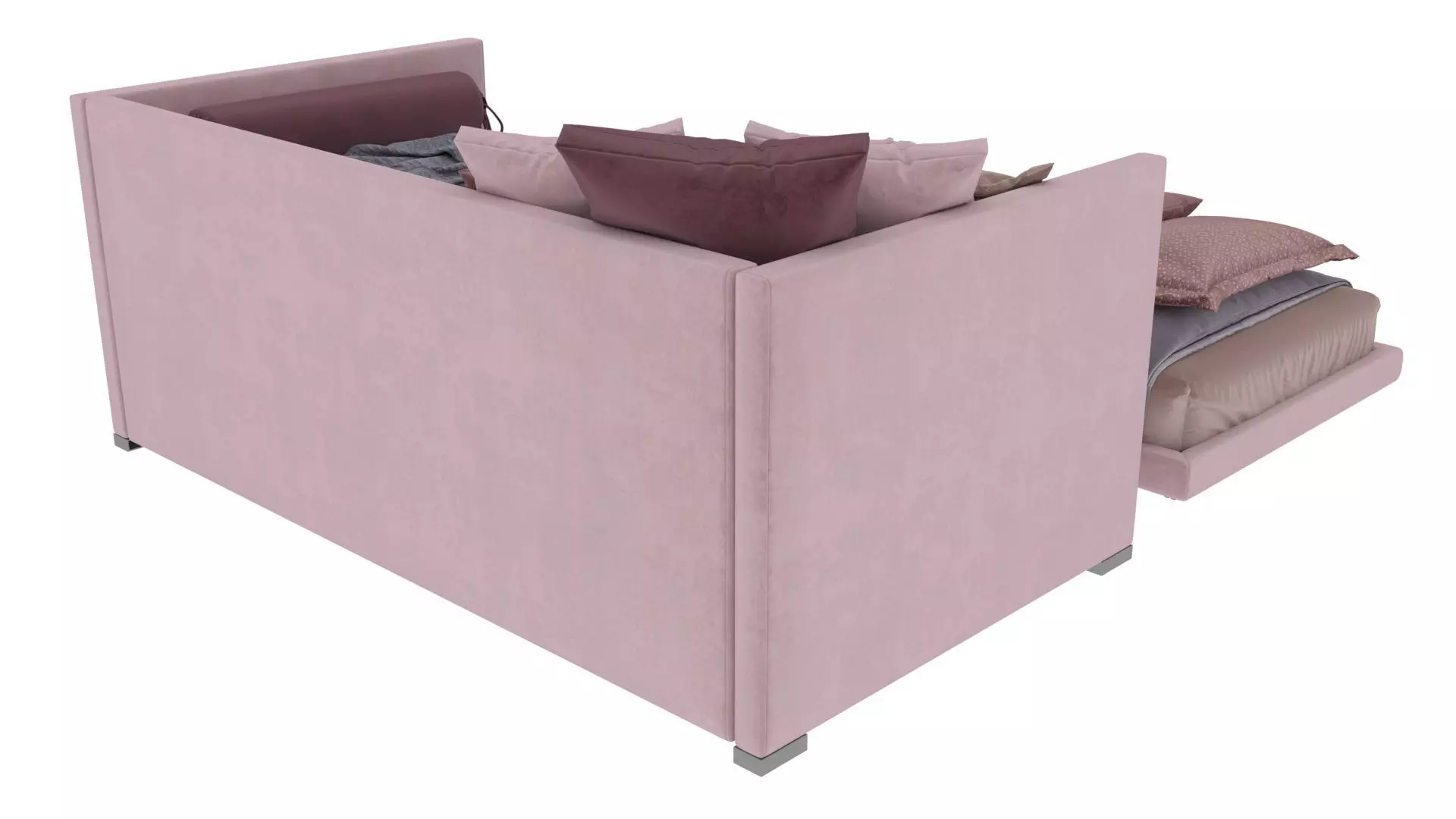 Child Flou Biss Bed 3D model_7