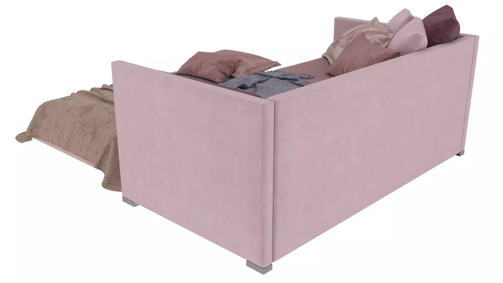 Child Flou Biss Bed 3D model_11