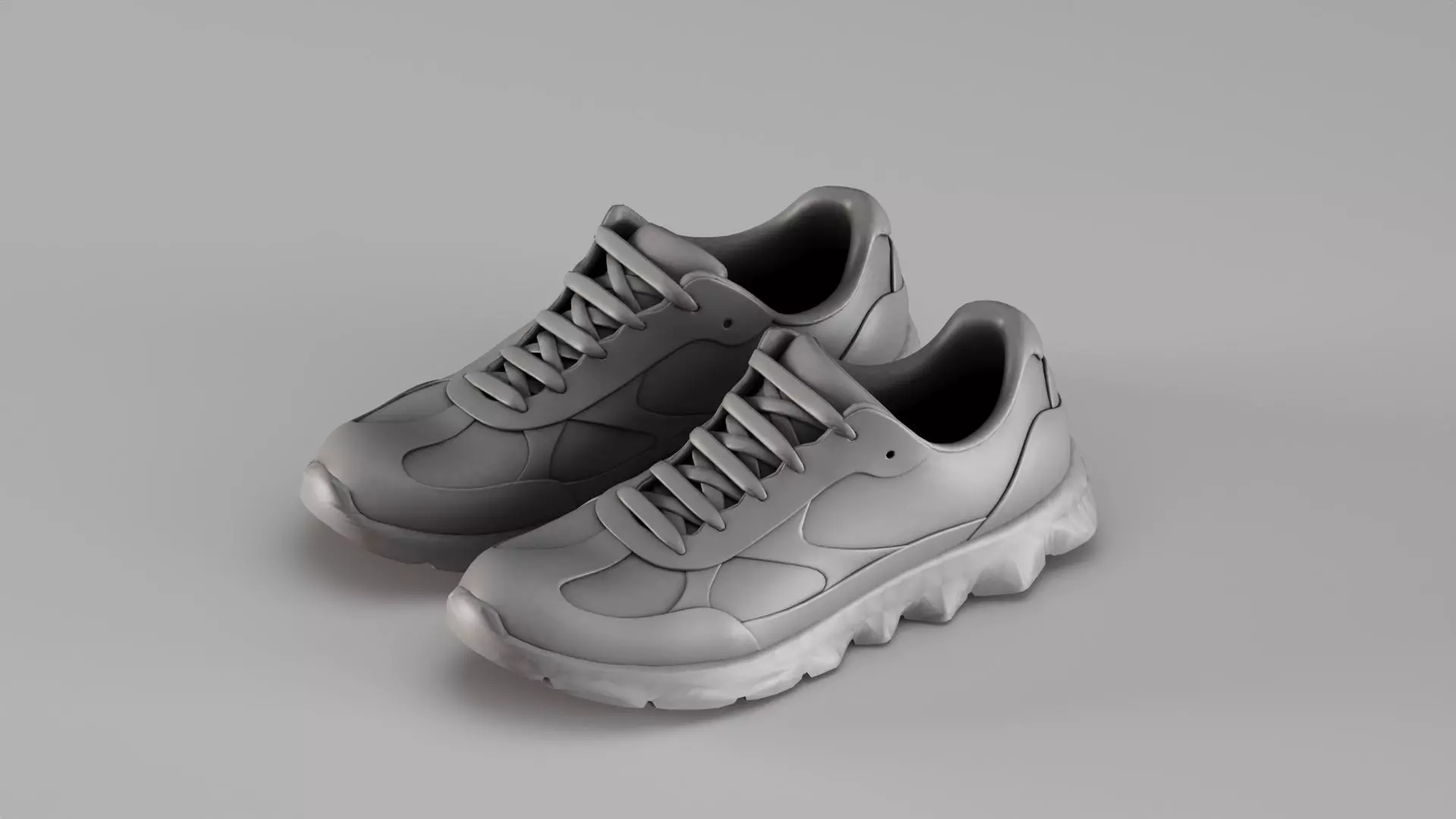 S00052 Sport Sneakers 3dp 3D print model_6