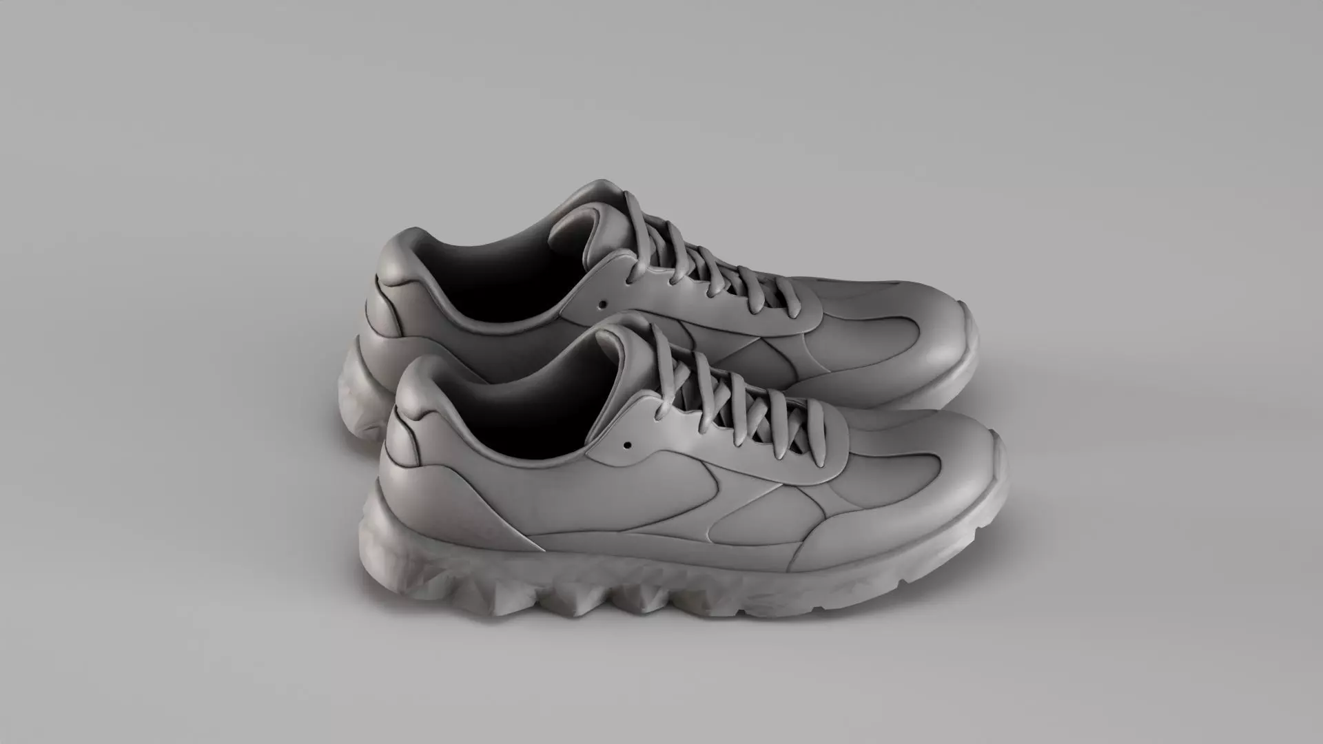 S00052 Sport Sneakers 3dp 3D print model_3