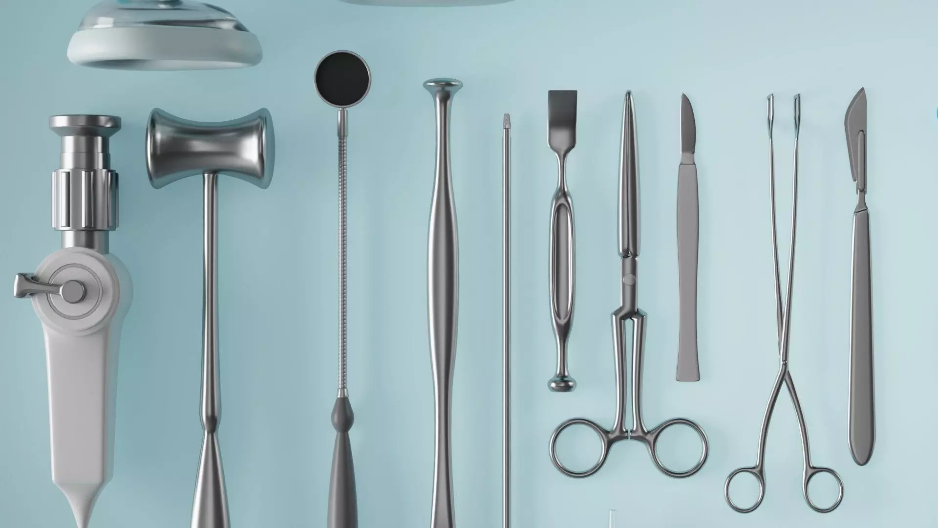 Medical Gadgets blender Low-poly 3D model_4