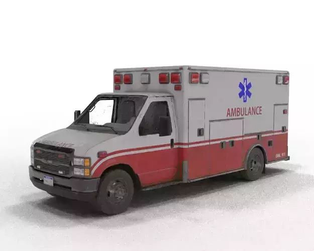 Realistic Emergency Ambulance