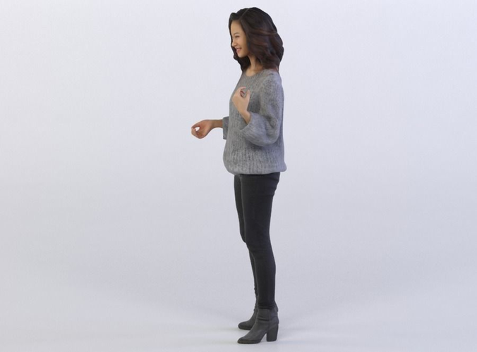 Mei 0340 Woman gesturing