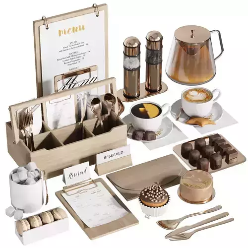 Cafe Restaurant and Canteen Tableware Set 3