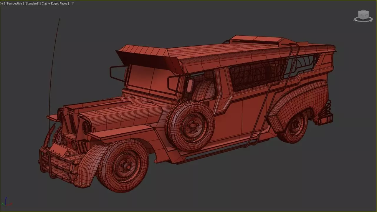 Philippine Jeepney DYIP 3D model_4