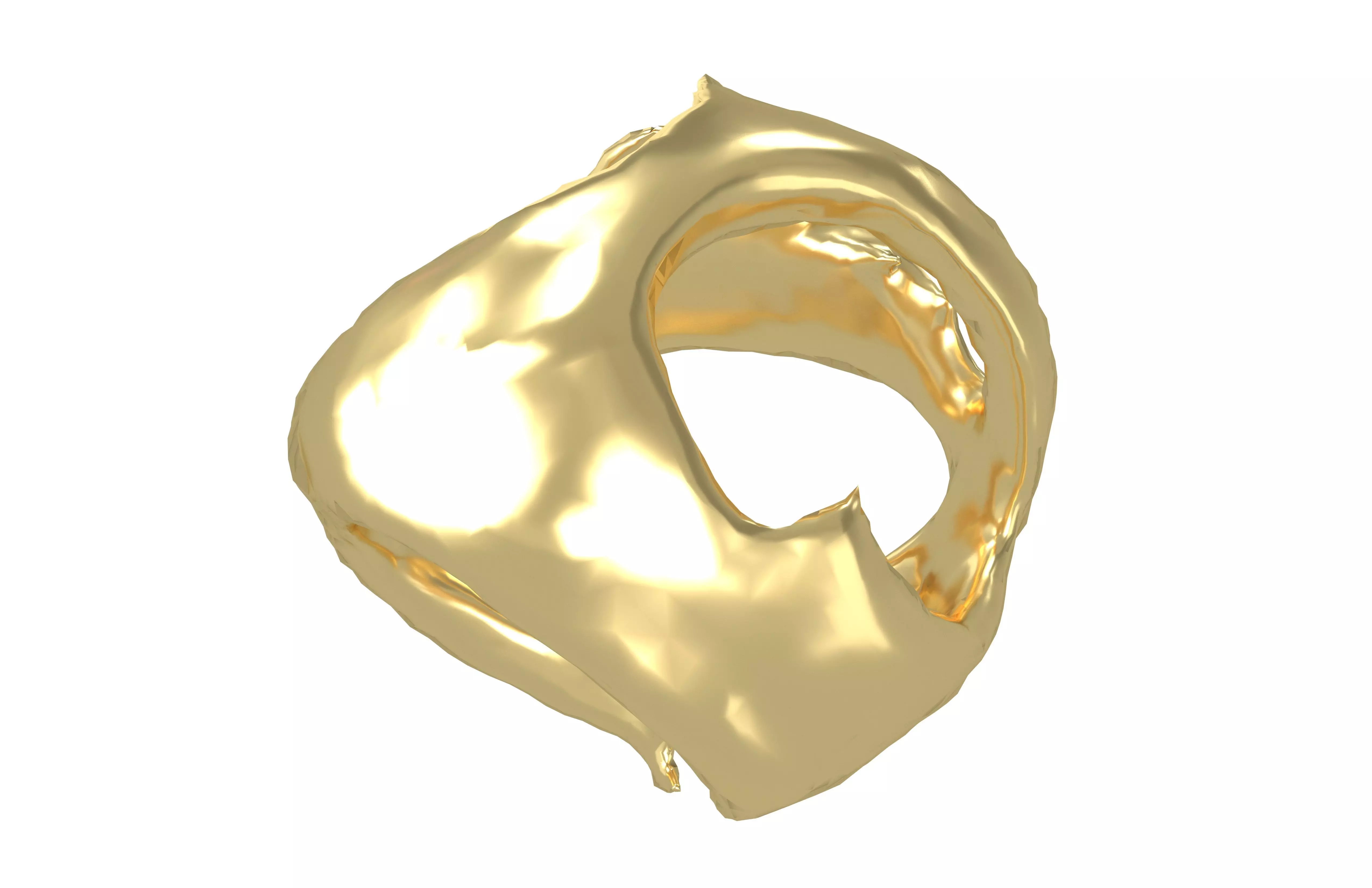 Abstract Sphere v13 001 Low-poly 3D model_2