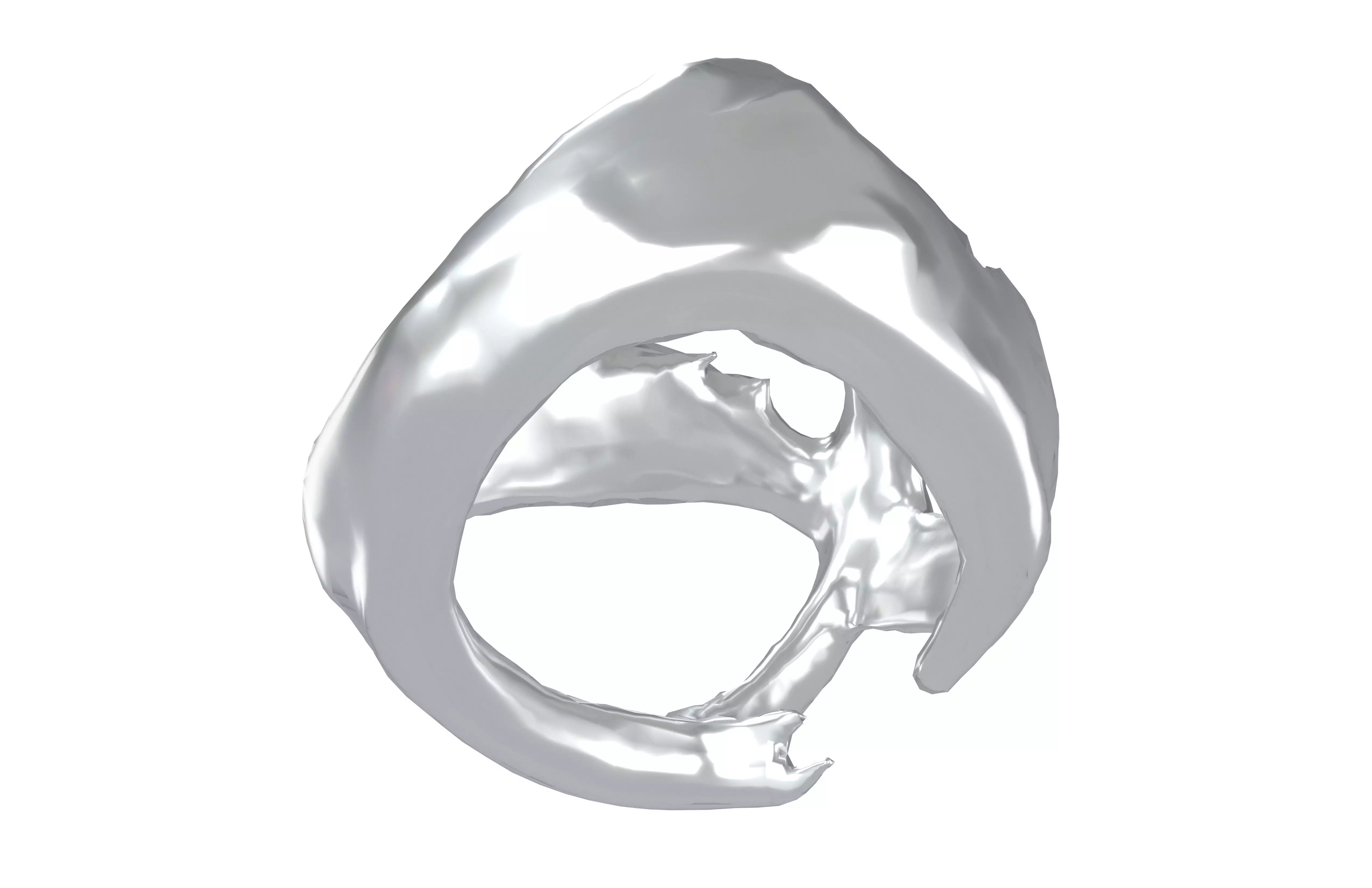 Abstract Sphere v13 002 Low-poly 3D model_1