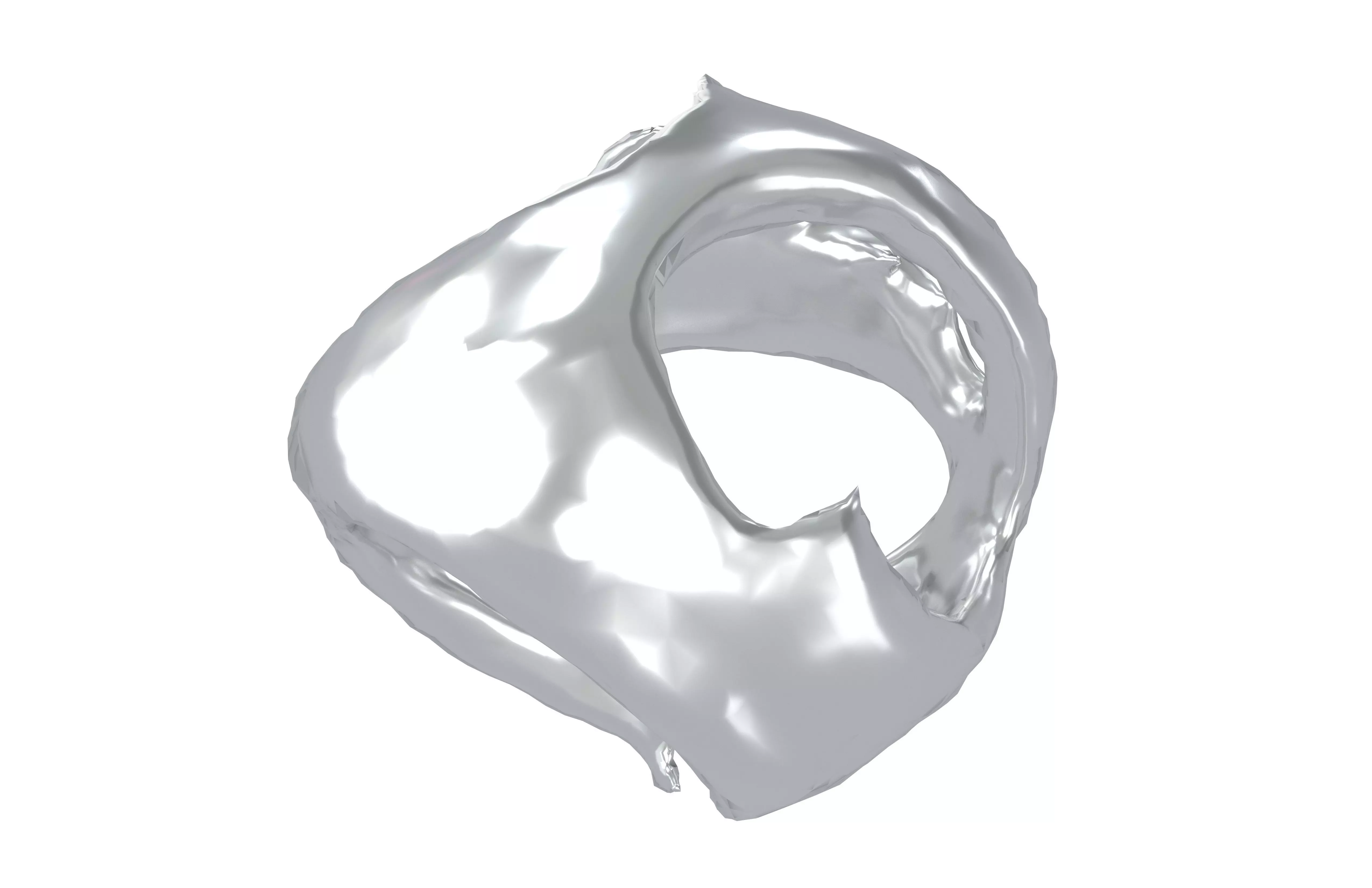 Abstract Sphere v13 002 Low-poly 3D model_2