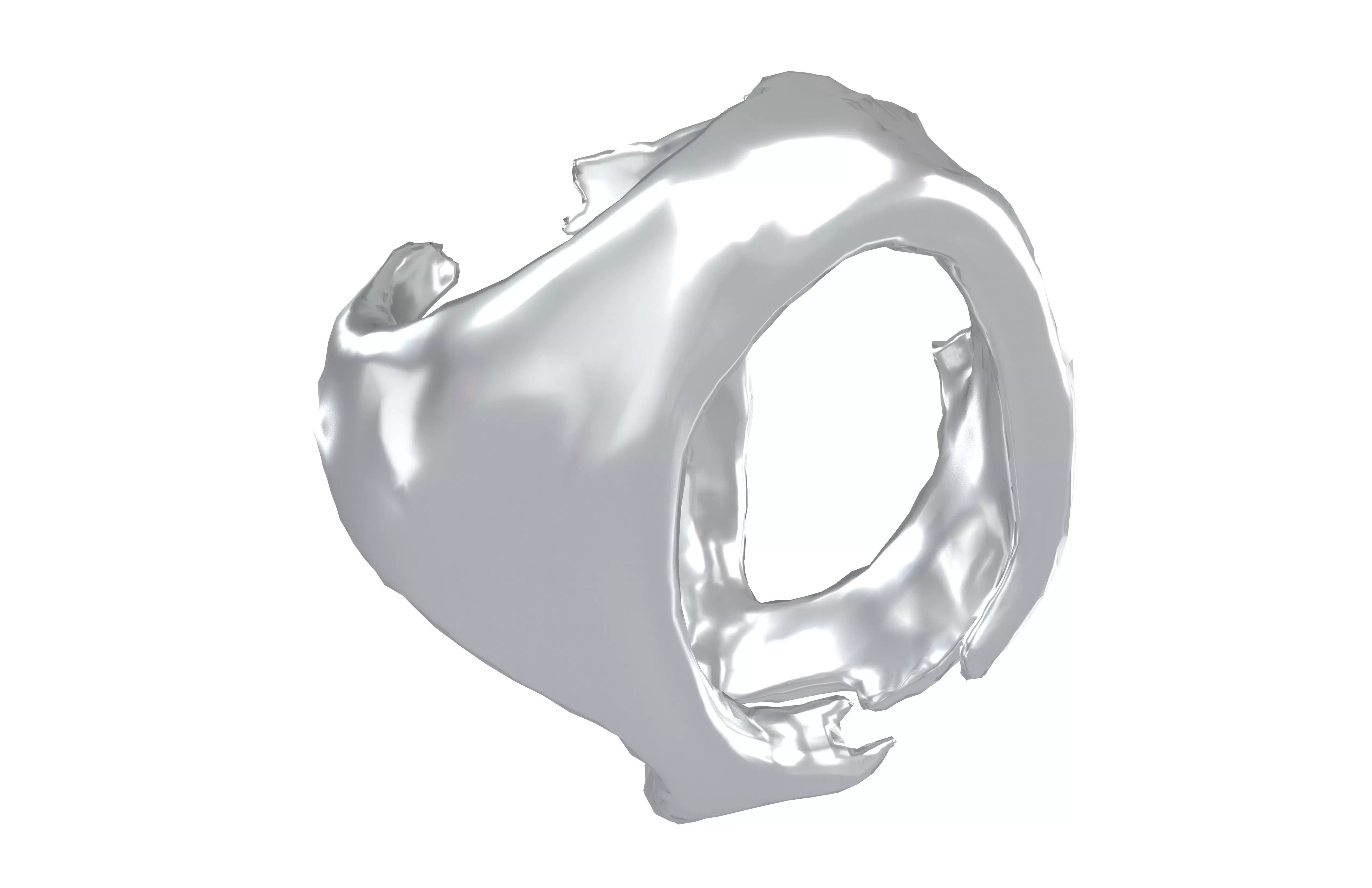 Abstract Sphere v13 002 Low-poly 3D model_3