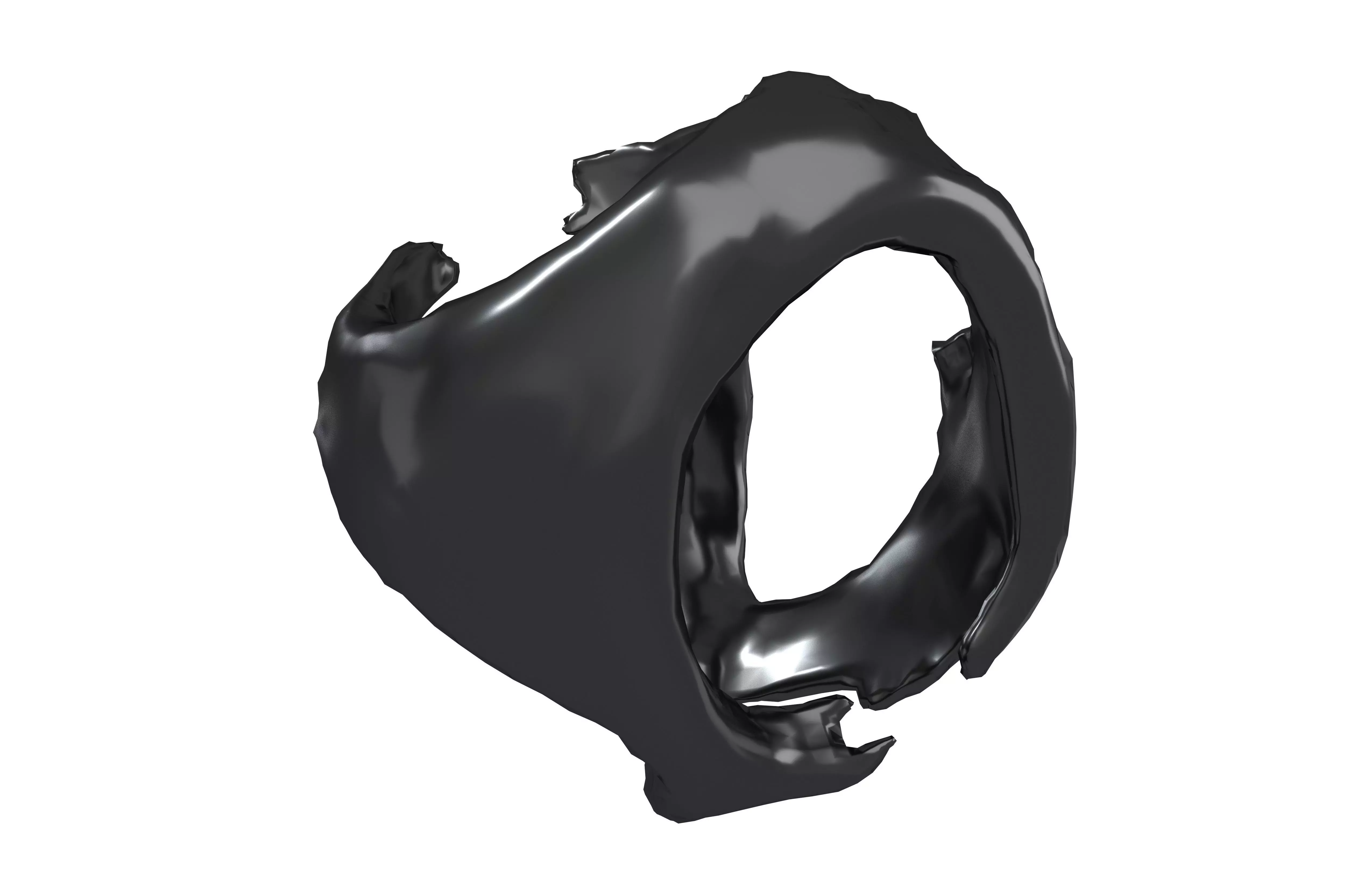 Abstract Sphere v13 003 Low-poly 3D model_1