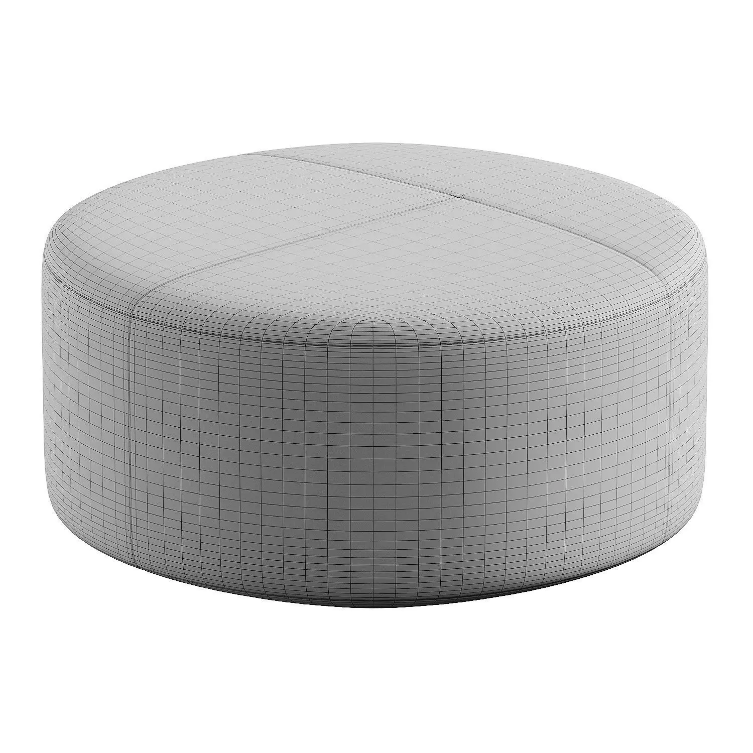 pouf puck 4 3D model_6