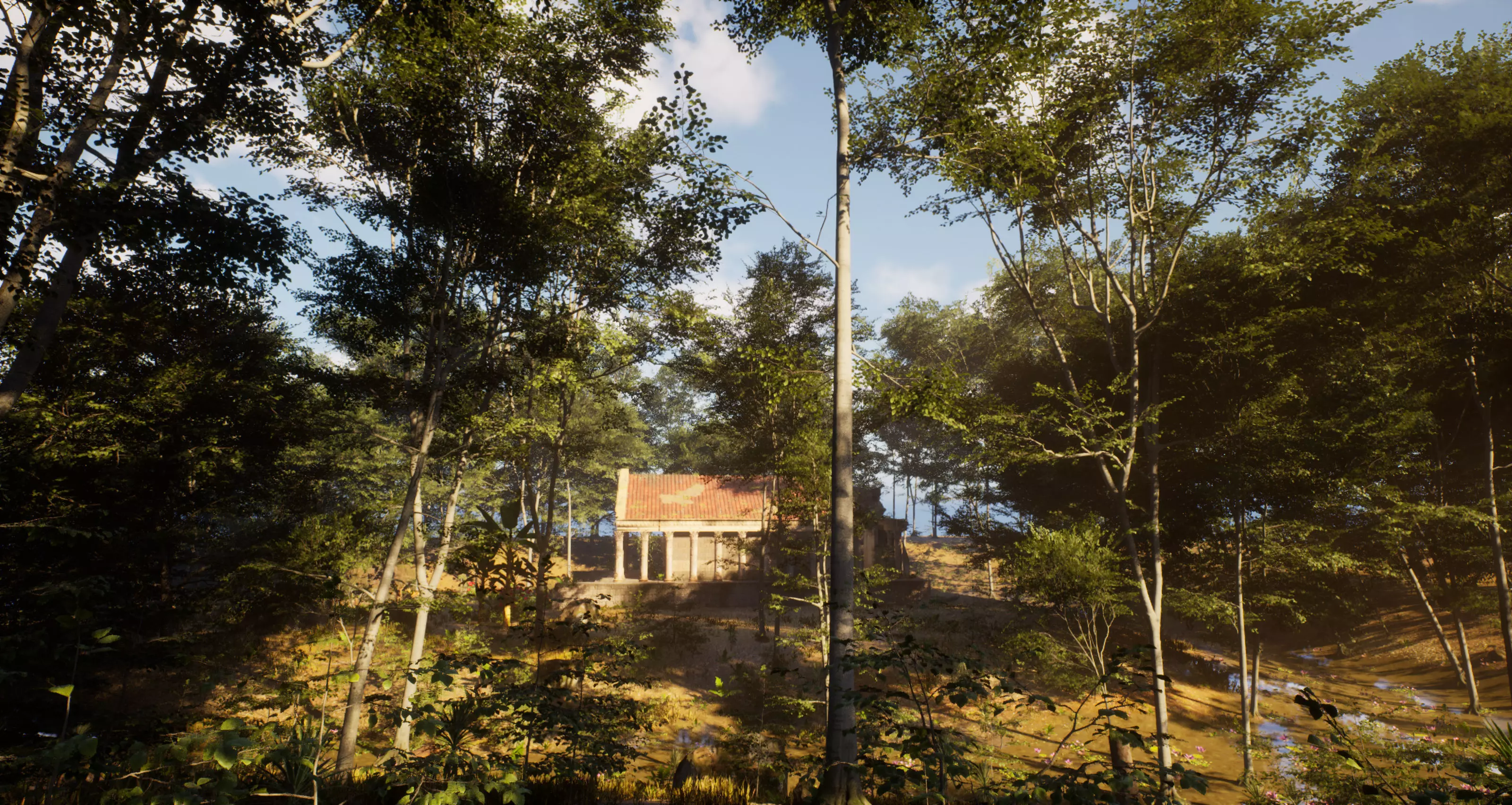 Forest Environment Unreal Engine 5 Low-poly 3D model_17