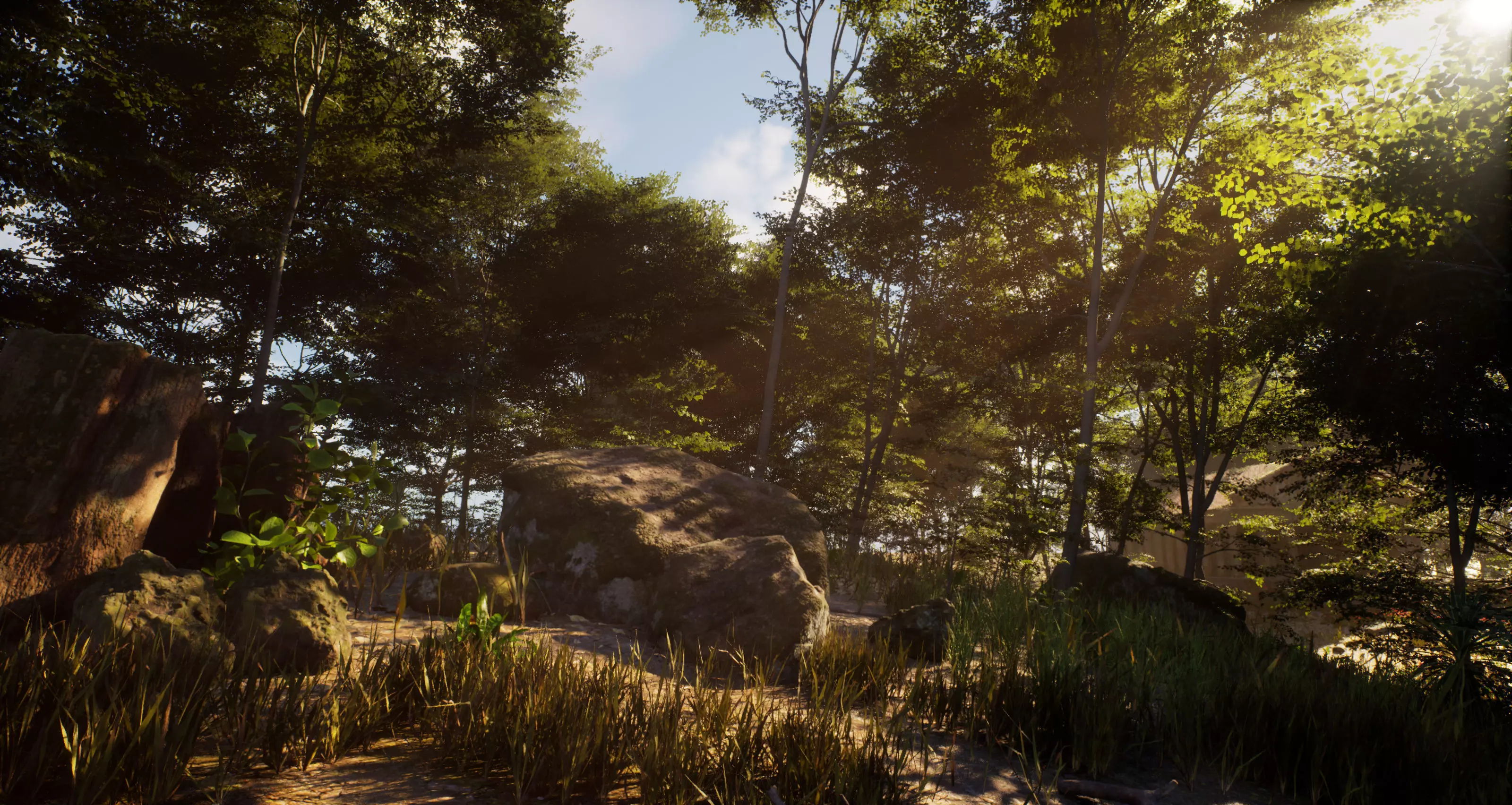 Forest Environment Unreal Engine 5 Low-poly 3D model_21