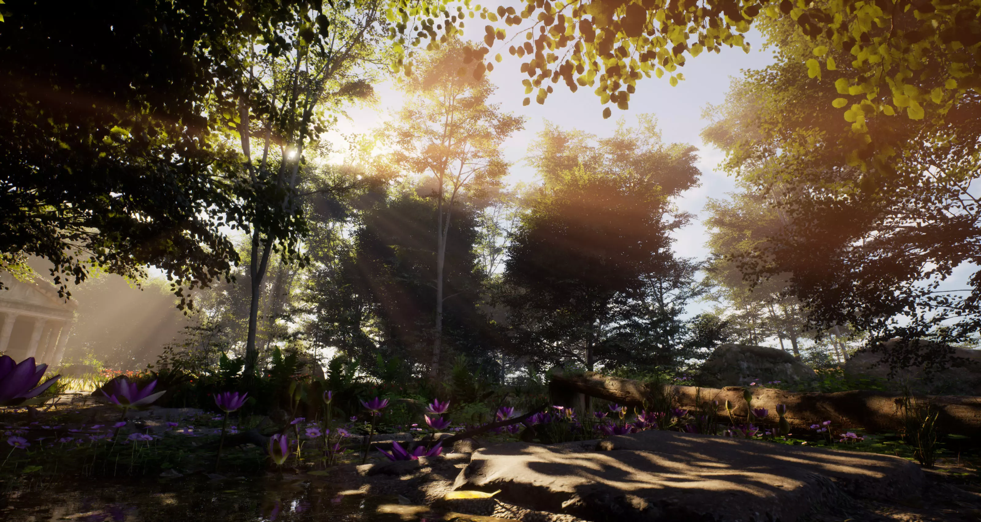 Forest Environment Unreal Engine 5 Low-poly 3D model_5