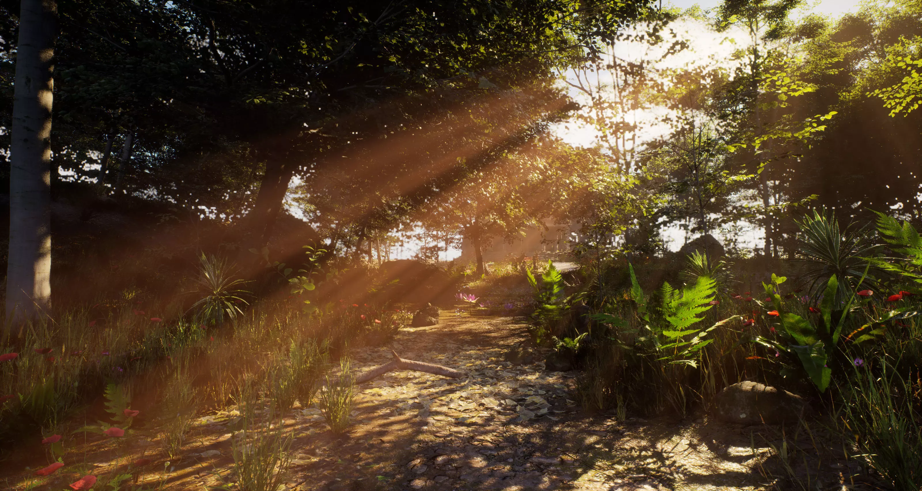 Forest Environment Unreal Engine 5 Low-poly 3D model_24