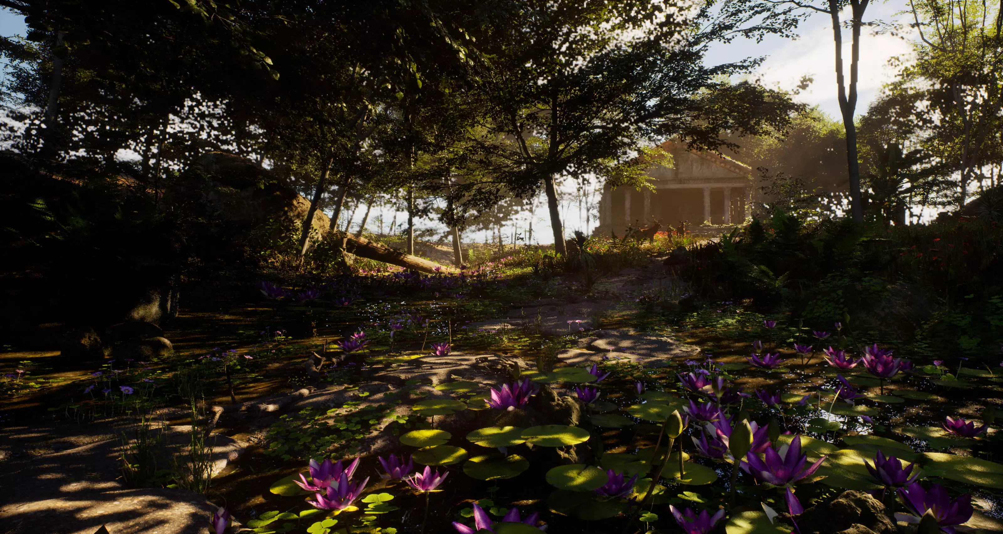 Forest Environment Unreal Engine 5 Low-poly 3D model_18