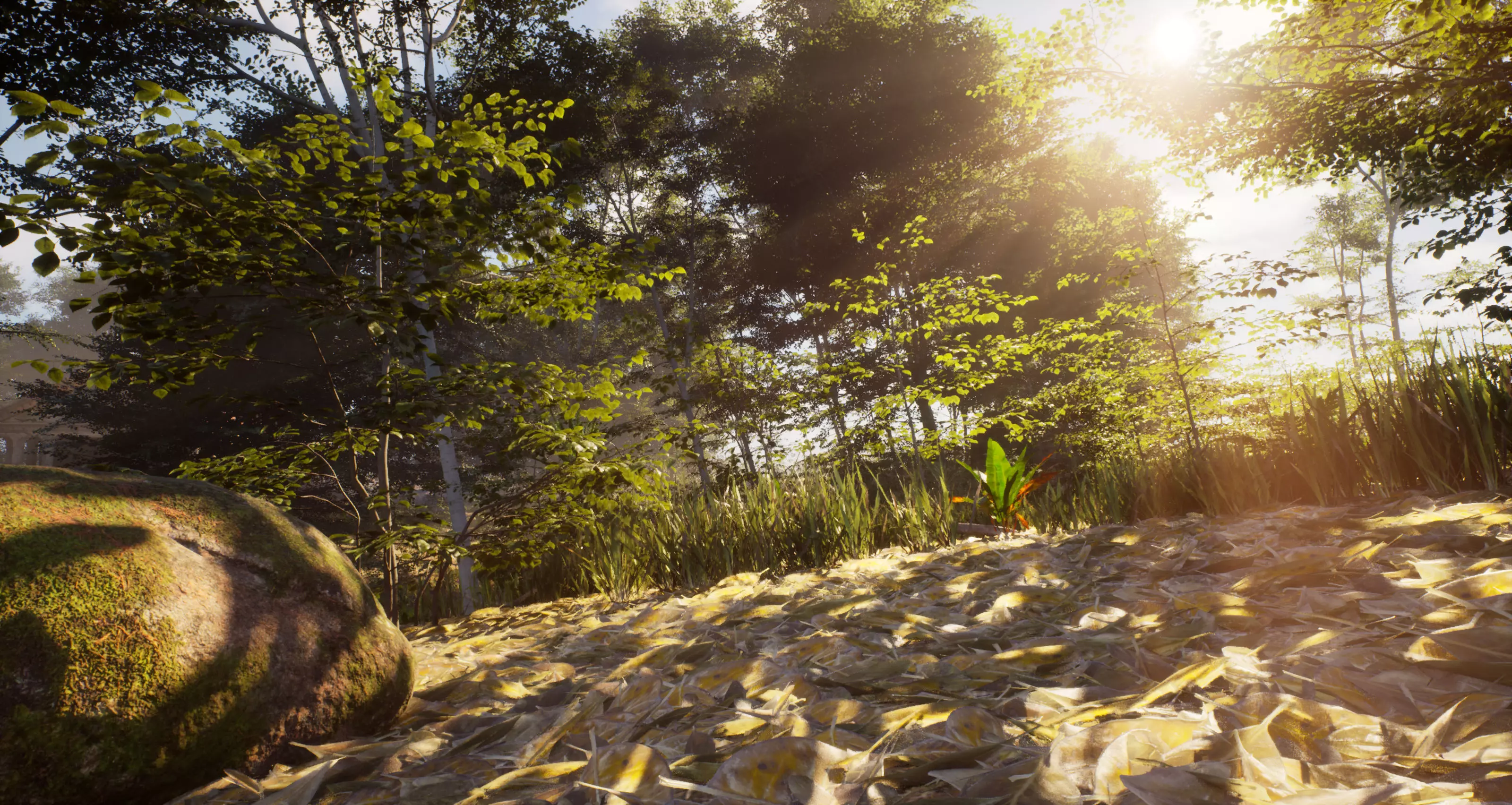 Forest Environment Unreal Engine 5 Low-poly 3D model_25