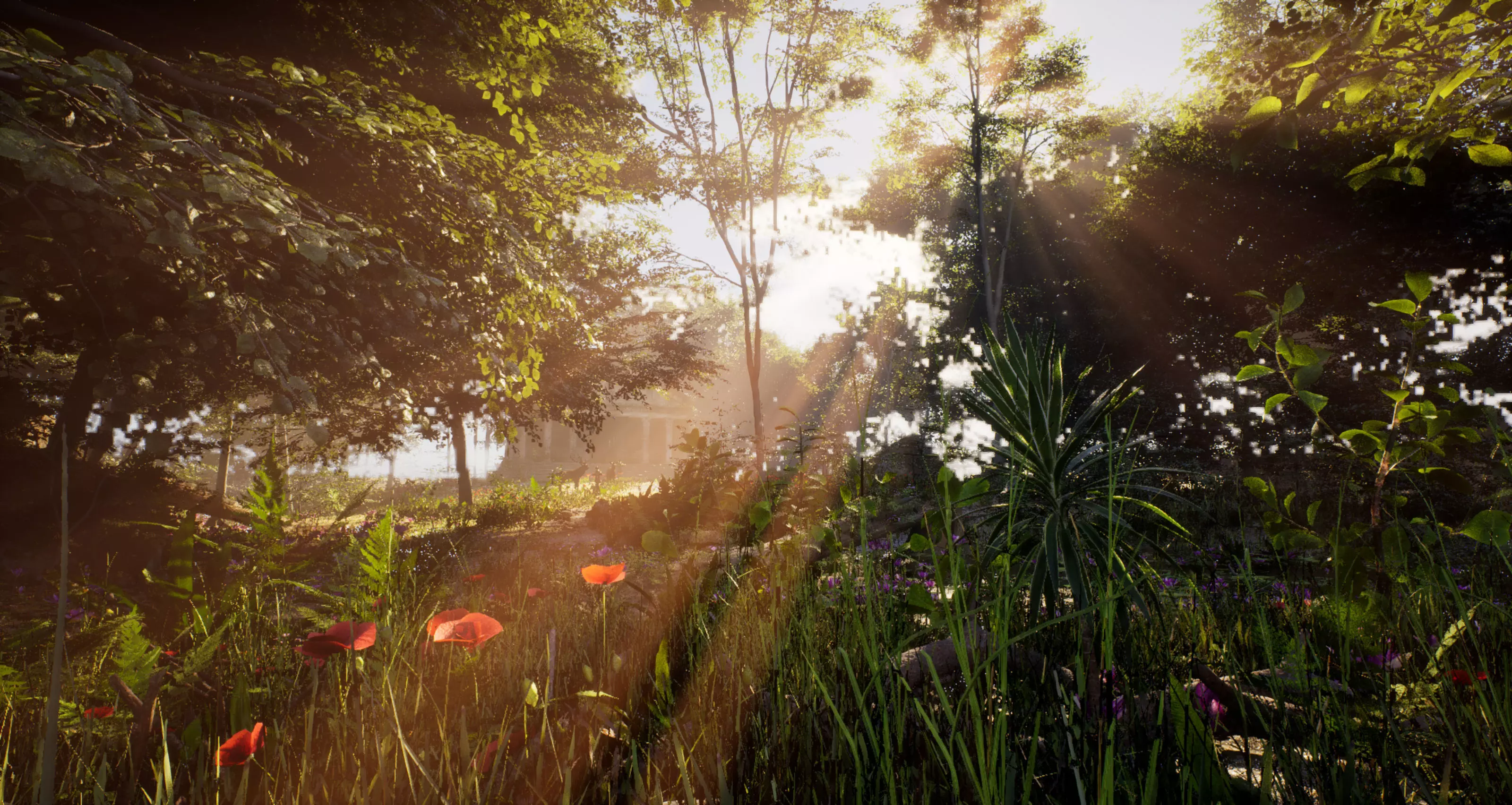 Forest Environment Unreal Engine 5 Low-poly 3D model_6