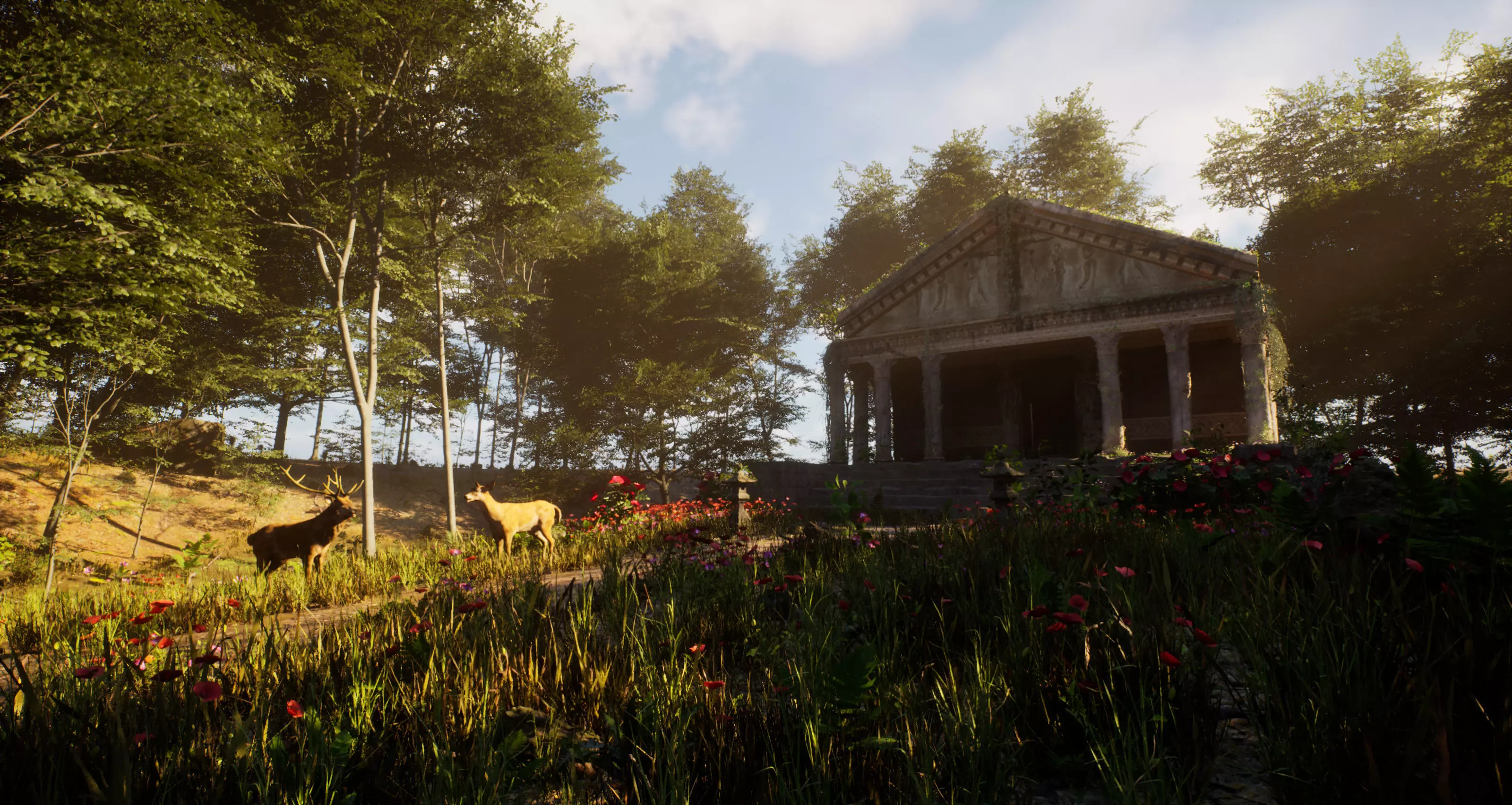 Forest Environment Unreal Engine 5 Low-poly 3D model_20